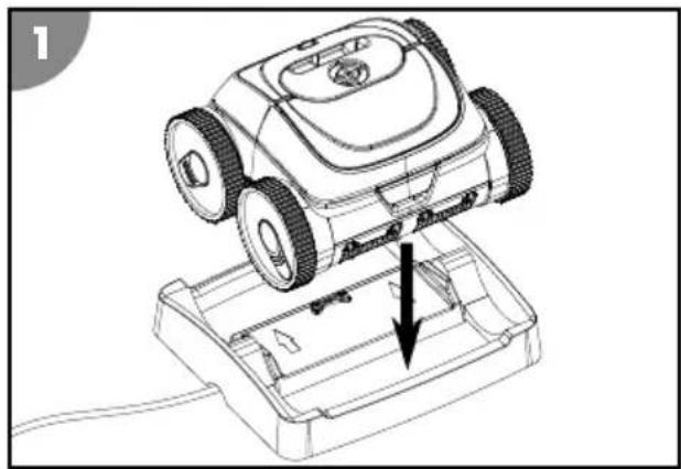 Steinbach Poolrunner Battery Pro Performance - Şarj işlemi - 1