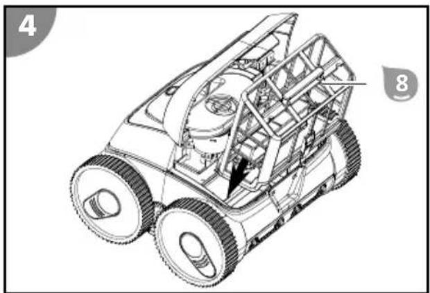 Steinbach Poolrunner Battery Pro Performance - Odlaganje pakovanja - 2