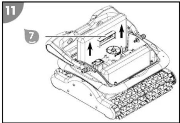 Steinbach Poolrunner Twin - Zdvihnutie zariadenia z bazena - 2