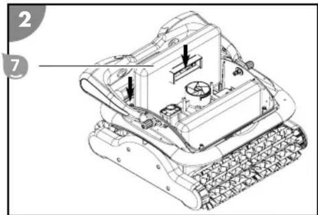Steinbach Poolrunner Twin - Colocacion de las unidades de filtrado - 2