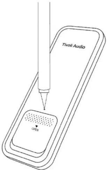 TIVOLI AUDIO Model One Digital Gen 3 - 리모컨 배터리 교체 방법 - 1