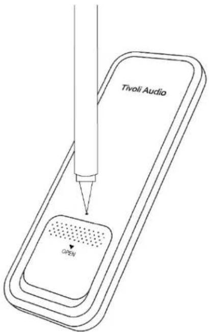 TIVOLI AUDIO Model One Digital Gen 3 - 遥控器电池更换步骤 - 1