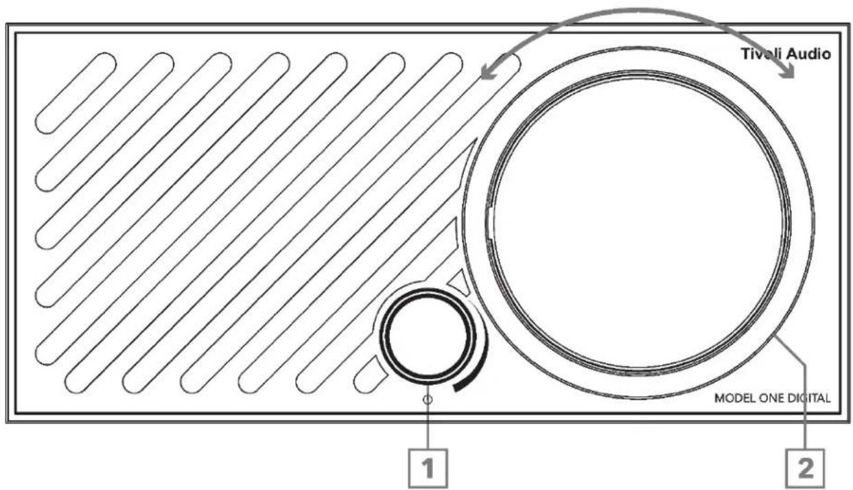 TIVOLI AUDIO Model One Digital Gen 3 - 전면 패널 - 1
