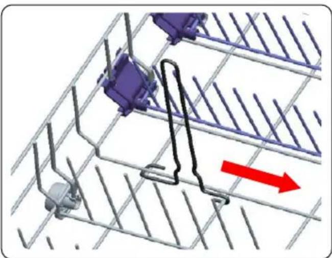 ILVE D60ABIFISL - Panier supérieur à couverts - 5