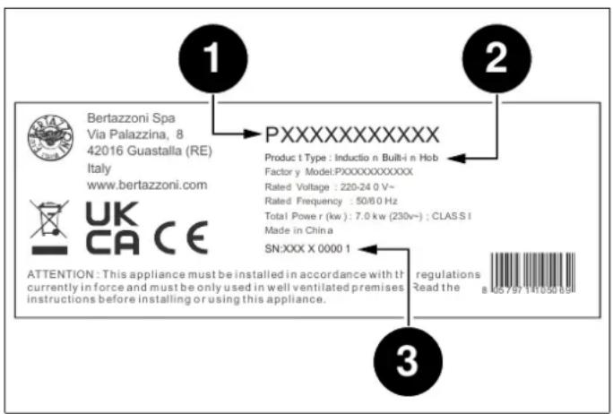 BERTAZZONI P604I1B26NVS - NOTA - 1