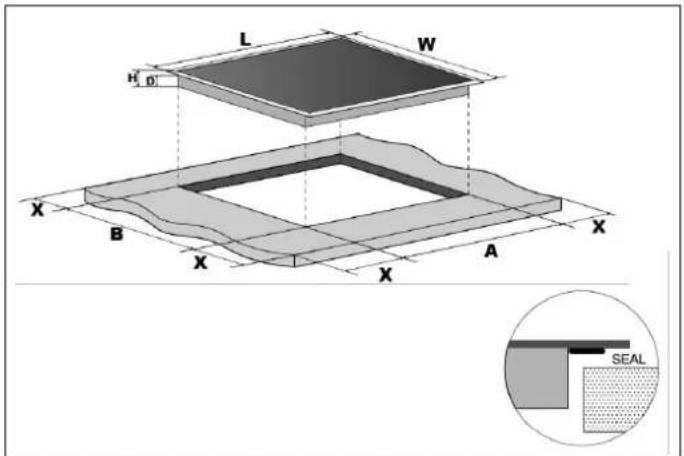 BERTAZZONI P604I1B26NVS - SELEZIONE DELL'ATTREZZATURA DI INSTALLAZIONE - 1