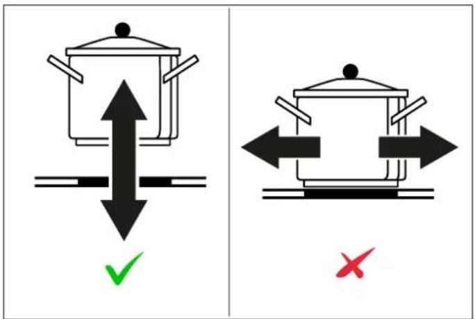 BERTAZZONI P604I1B26NVS - DISPOSITION DE LA TABLE DE CUISSON - 9