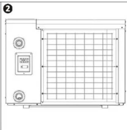 ZODIAC HPO - | Accès aux borniers de raccordements électriques - 2