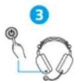 SONY INZONE H9 II - Placez le casque sur vos oreilles et réglez la position du microphone à perche. - 1