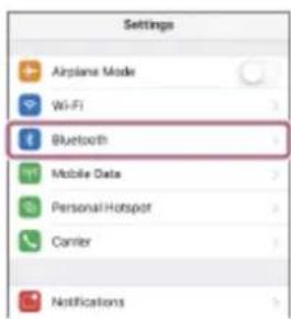 Settings Airplane Mode Wi-Fi Bluetooth Mobile Data Personal Hotspot Carrier Notifications