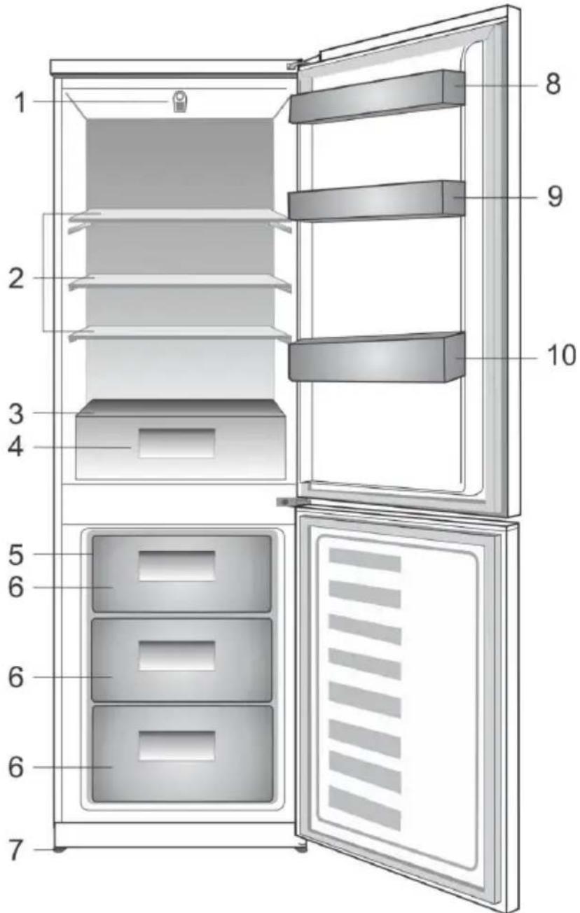 WHIRLPOOL WHKS 1341 G4E - Šaldytuvas - 1