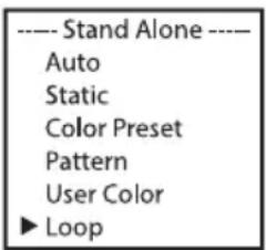 Cameo Root BAR 6 - MODALITÀ OPERATIVA STAND-ALONE "USER COLOR" - 2