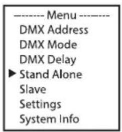 Cameo Root BAR 6 - DMX DELAY - 17