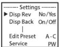 Cameo Root BAR 6 - USTAWIENIA SYSTEMU (Settings) - 2