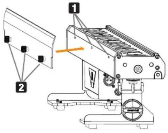 Cameo Root BAR 6 - MOUNTING THE GLARE SHIELD - 1