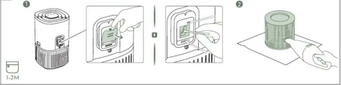 ELECTROLUX Pure 500 XL EPO50571 - Control panel: - 13
