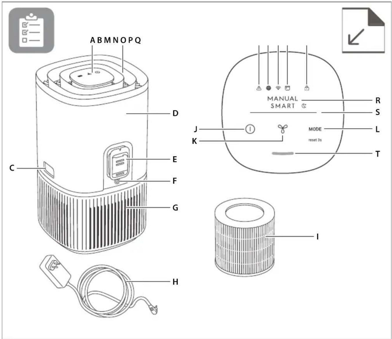 ELECTROLUX Pure 500 XL EPO50571 - AVANT DE DÉMARRER - 1