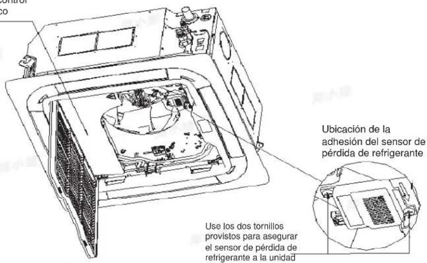 HAIER Caliber US12CB2BEA - Instale el Sensor de Pérdida. - 3