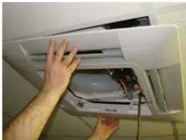 HAIER Caliber US12CB2BEA - Paso 2 - Instalación de la Unidad Tipo Cassette (Cont.) - 2