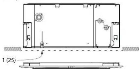 HAIER Endure US09CB2BEA - One Inch Recess: - 1