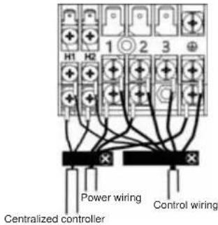 HAIER Endure US09CB2BEA - Electrical connections indoor and outdoor units - 2