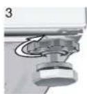 Essentiel B ELF1014-5b - Réglage des pieds - 4