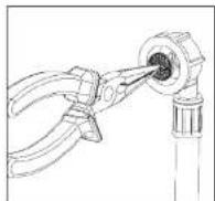 Essentiel B ELF1014-5b - Nettoyage des filtres du tuyau d'arrivée d'eau - 2