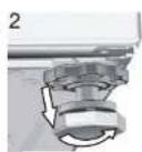 Essentiel B ELF1014-5b - Réglage des pieds - 2