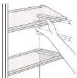 Essentiel B ERMVE190-90hov1 - Removable shelves - 1