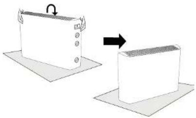 Essentiel B EHC201w - IMPORTANT : pour procéder à l'installation de l'appareil, celui-ci doit être débranché de la prise de courant. Tenez tous les sacs en plastique hors de portée des enfants ou des animaux. - 1