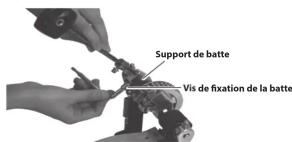 Support de batte Vis de fixation de la batte