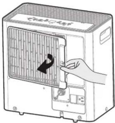 COMFEE MDDA-30DEN7-SD - Clean the air filter - 1
