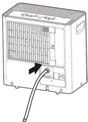 COMFEE MDDA-30DEN7-SD - Collegamento del tubo di scarico. - 1