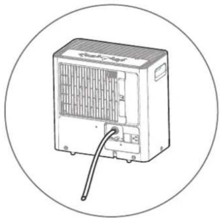 COMFEE MDDA-30DEN7-SD - Scaricare l'acqua raccolta - 2
