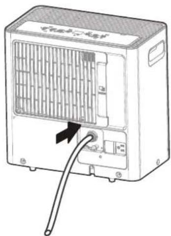COMFEE MDDA-30DEN7-SD - Conecte la manguera de desagüe. - 1