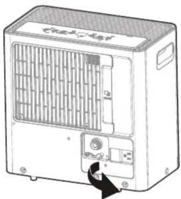 COMFEE MDDA-30DEN7-SD - Remove the water plug. - 1