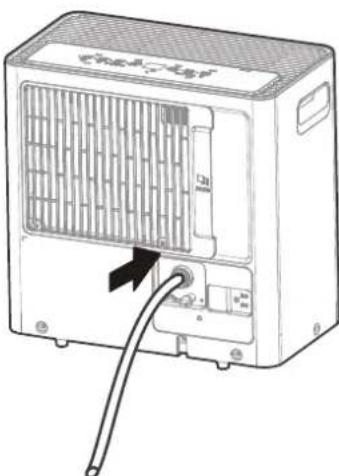 COMFEE MDDA-30DEN7-SD - Connect the drain hose. - 1