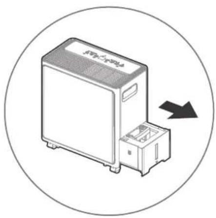 COMFEE MDDA-30DEN7-SD - Entleeren Sie das gesammelte Wasser - 1