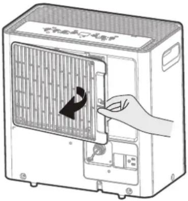 COMFEE MDDA-30DEN7-SD - Reinigung des Luftfilters - 1
