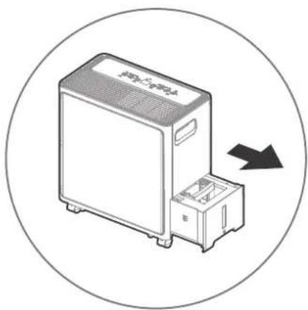 COMFEE MDDA-30DEN7-SD - Verter el agua recogida - 1