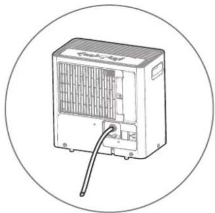 COMFEE MDDA-30DEN7-SD - Dump the collected water - 2