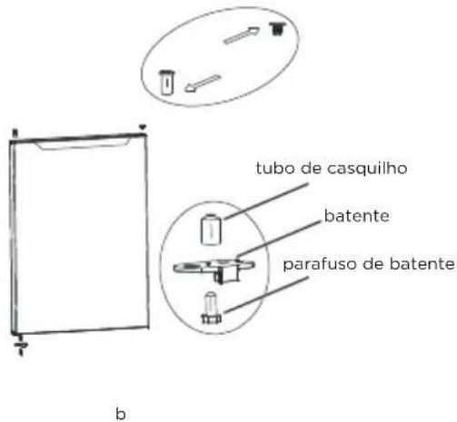 MIDEA MDRB380FGE02A - Ferramentas necessárias para a inversão da porta: - 6