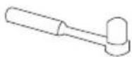 MIDEA MDRB380FGE02A - Outils nécessaires pour inverser l'ouverture de la porte : - 2