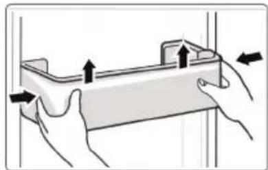 MIDEA MDRB380FGE02A - Limpieza de la bandeja de la puerta - 1