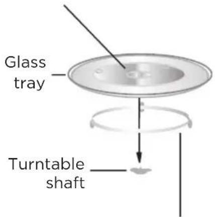 MIDEA MBMTG925E-BK - Turntable Installation - 1