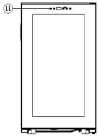 LA SOMMELIERE LS52BLACK - DESCRIPTION OF THE APPLIANCE - 2