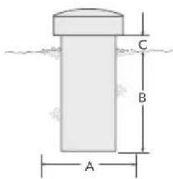 DEFINITIVE TECHNOLOGY Dymension Outdoor LS-100 - Enterrar el subwoofer - 1
