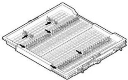 LG LDNPH753D - Rabattre les tiges pour les couverts - 1