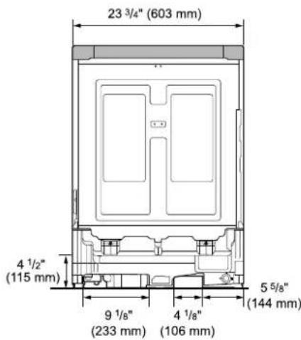LG LDNPH753D - Vue arrière - 1