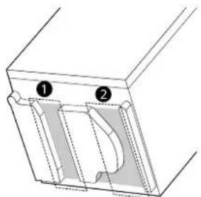 LG LDNPH753S - Routing Water Supply Line and Electrical Wiring - 1